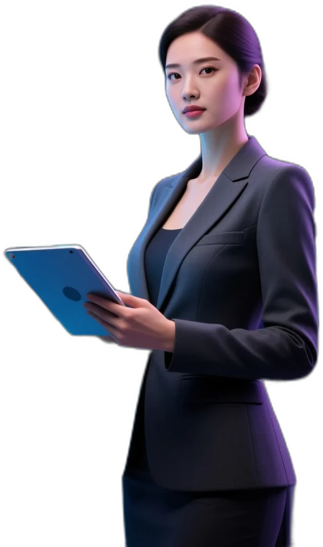 Data Labs enterprise systems engineer beside a server rack
